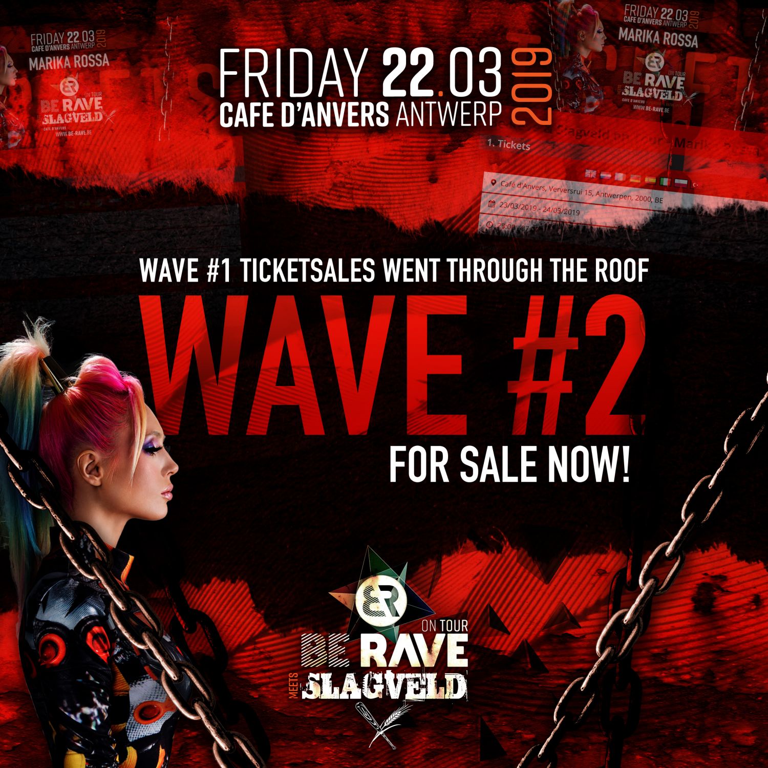 Ticketwave#2 for Marika rossa's Female Army: The next chapter is online! Ticketwave#2 for Marika rossa's Female Army: The next chapter is online!
